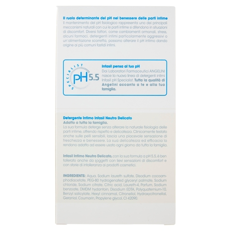 infasil pH Specialist 5.5 Intimo Neutro Delicato 200 ml